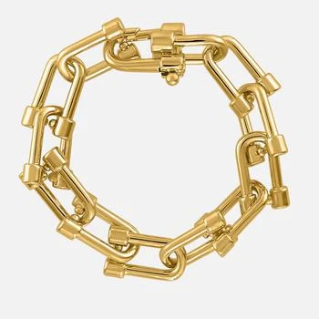 推荐Oma The Label The Kosi 18 Karat Gold-Plated Cylinder Bracelet商品