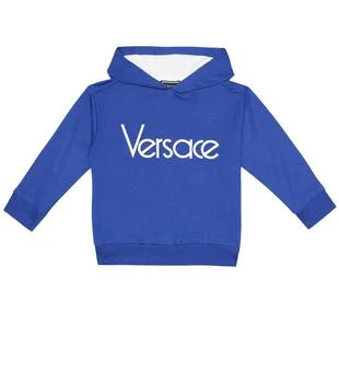 Versace | Logo弹力棉质帽衫,商家MyTheresa CN,价格¥2251