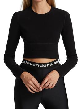 加拿大Alexander Wang, Alexander Wang | Ski Long-Sleeve Top商品图片 3.9折