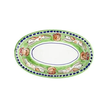 Vietri | Campagna Cane Small Oval Tray,商家Verishop,价格¥710