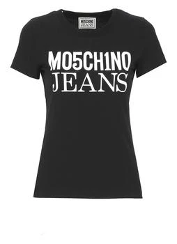 MOSCHINO JEANS | MOSCHINO JEANS T-shirts and Polos Black,商家Baltini,价格¥878