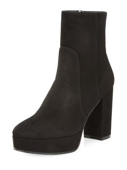 stuart weitzman 靴长筒靴, Stuart Weitzman | Alisa Suede Platform Ankle Boots商品图片 3.9折