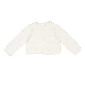 Marie Chantal | Infant Pointelle Angel Wing Cardigan,商家Jomashop,价格¥110