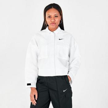 推荐Women's Nike Sportswear Essential Woven Field Jacket商品