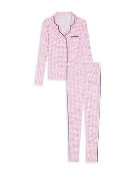 KatieJnyc | Girls' Maia Long Sleeved Top & Pants Pajamas Set - Big Kid,商家Bloomingdale's,价格¥524