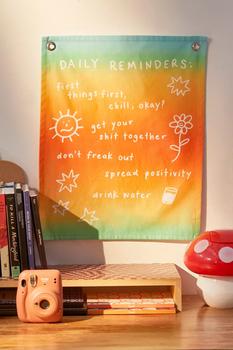 商品Daily Reminder Tapestry,商家Urban Outfitters,价格¥132图片