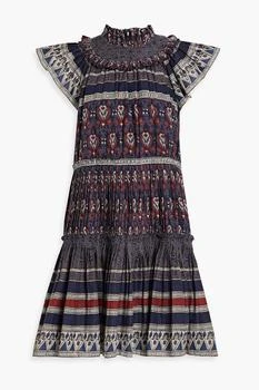 Sea | Tasha tiered pintucked printed cotton-voile dress 4.5折