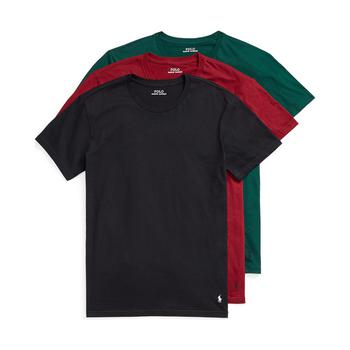 Ralph Lauren | Men's Classic-Fit Crewneck T-Shirts, 3-Pack商品图片,
