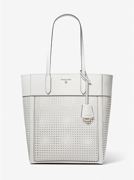 michael kors tote, Michael Kors | Sinclair Large Perforated Leather Tote Bag商品图片 3.7折