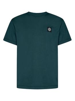 Stone Island | Stone Island Logo-Patch Crewneck T-Shirt商品图片,8.6折起