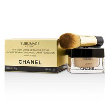香奈儿粉底液评价, Chanel | Ladies Sublimage Le Teint Ultimate Radiance Generating Cream Foundation 1 oz # 32 Beige Rose Makeup 3145891466300商品图片 9.4折