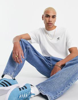 Adidas | adidas Originals essentials t-shirt in white商品图片,7折起