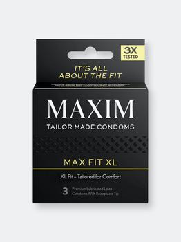 商品Maxim Max Fit XL Condoms 3PK图片