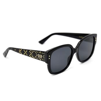 Dior | Dior "LADYDIORSTUDS" Sunglasses /Black商品图片,8.9折