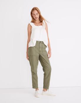 Madewell | Petite Griff Tapered Fatigue Cargo Pants商品图片,满$100享7.5折, 满折