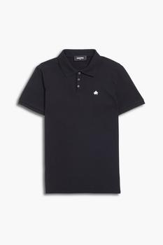 推荐Printed cotton-piqué polo shirt商品