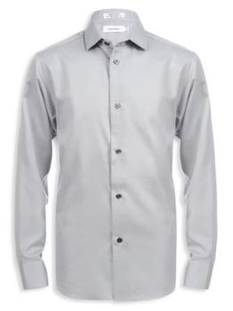 Calvin Klein | Boy's Modern-Fit Solid Sateen Long-Sleeve Shirt商品图片,5.8折
