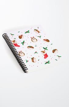 商品DENY Designs | Ninola Design Hedgehog Yuletide Notebook,商家PacSun,价格¥138图片