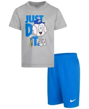 NIKE | Toddler Boys Sportball Short Set,商家Macy's,价格¥105