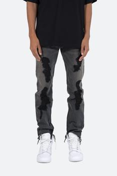 mnml裤子, MNML | D128 Straight Denim - Black商品图片 4.7折