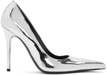 商品Tom Ford | 银色 Mirror Pointy 高跟鞋,商家SSENSE CN,价格¥8902图片
