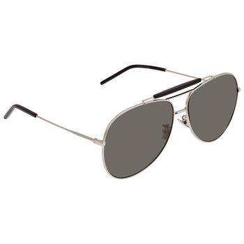 推荐Grey Aviator Unisex Sunglasses CLASSIC 11 OVER-001 64商品