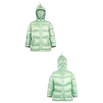 推荐Dino spikes down padded jacket in light green商品