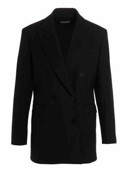 推荐Wool double breast blazer jacket商品