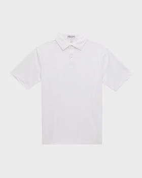 推荐Boy's Solid Youth Performance Polo Shirt, Size XS-XL商品
