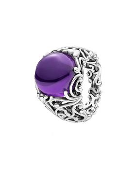 商品Pandora Silver CZ Regal Dazzling Beauty Ring图片