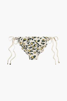 LOVE STORIES, LOVE STORIES | Lula ruffled printed low-rise bikini briefs商品图片 5折