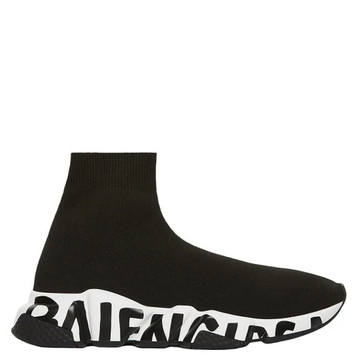 推荐Balenciaga/巴黎世家  Speed系列 女士黑色网眼涂鸦运动鞋605942W2DB71015商品