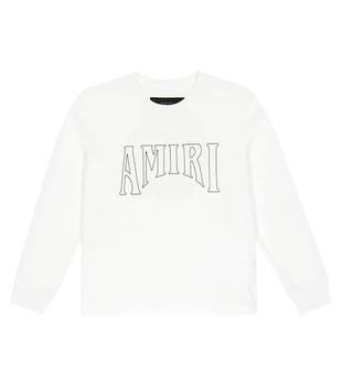 Amiri アミリ / Printed cotton jersey sweatshirt Amiri Logo cotton jersey sweatshirt Amiri