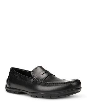 Geox | Men's Monet 2 Fit Leather Penny Loafers 