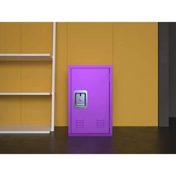 Simplie Fun | Compact Purple Steel Storage Cabinet: Detachable,商家Premium Outlets,价格¥716