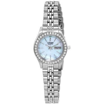 Citizen | Quartz Crystal Blue Dial Ladies Watch EQ0530-51N,商家Jomashop,价格¥688