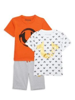 True Religion | Little Boy's 3-Piece Tee & Shorts Set 3.7折