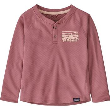 推荐Capilene Midweight Henley Baselayer Top - Infant Girls'商品