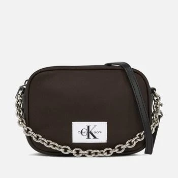 推荐Calvin Klein Jeans Women's Nylon Chain Camera Bag - Dark Chestnut Iridescent商品