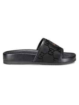 推荐Sideline Monogram Slip-On Slides商品