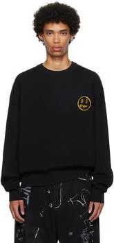 推荐Black Embroidered Sweater商品