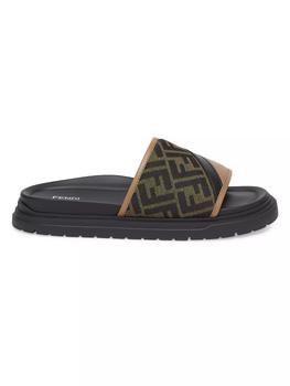 Fendi Logo Sandals - Free Shipping - BeyondStyle