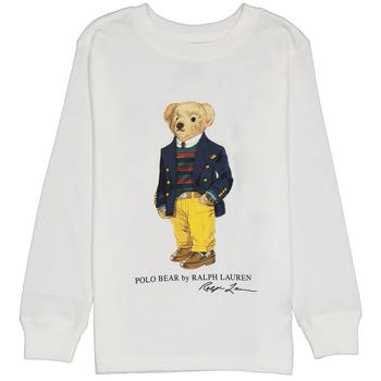 推荐Kids Grey Polo Bear-print Cotton Sweatshirt商品