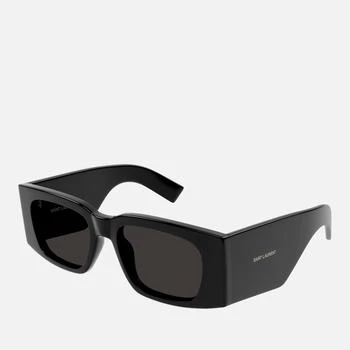 推荐Saint Laurent Acetate Rectangular-Frame Sunglasses商品