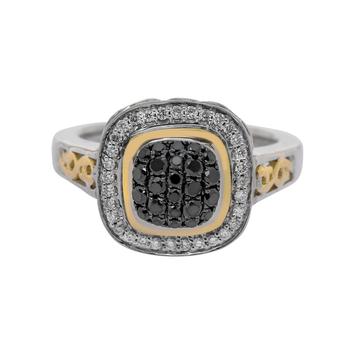 商品Charles Krypell | Charles Krypell Women's Sterling Silver and 18K Gold Ring,商家Premium Outlets,价格¥5377图片