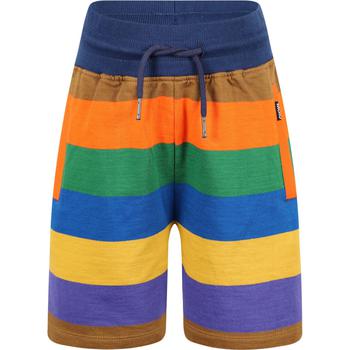 推荐Striped colorful organic bermuda shorts商品