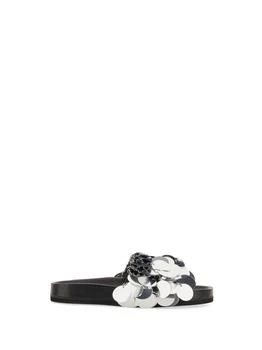 Paco Rabanne | Paco Rabanne Sandals in Silver,商家Modayn,价格¥2397