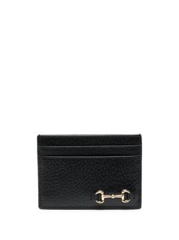 Gucci | GUCCI - Horsebit Leather Card Case商品图片,