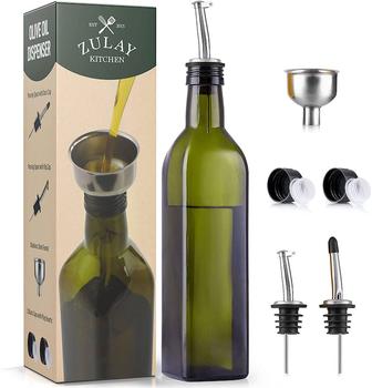 商品Zulay Kitchen | Zulay  ZK Olive Oil Bottle Dispenser with Spout Green Bottle,商家Verishop,价格¥151图片