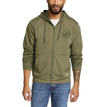 Eddie Bauer | Men's Everyday Fleece Graphic Full-Zip Hoodie 5.9折